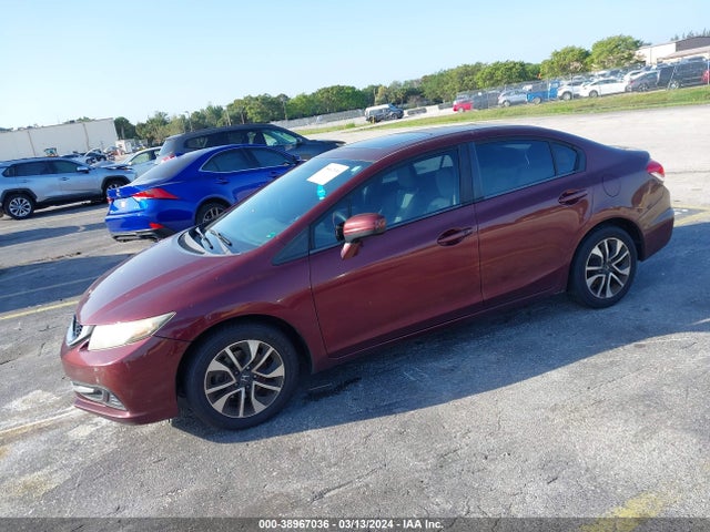 Honda CIVIC EX 2014 19XFB2F88EE022405 Image 2