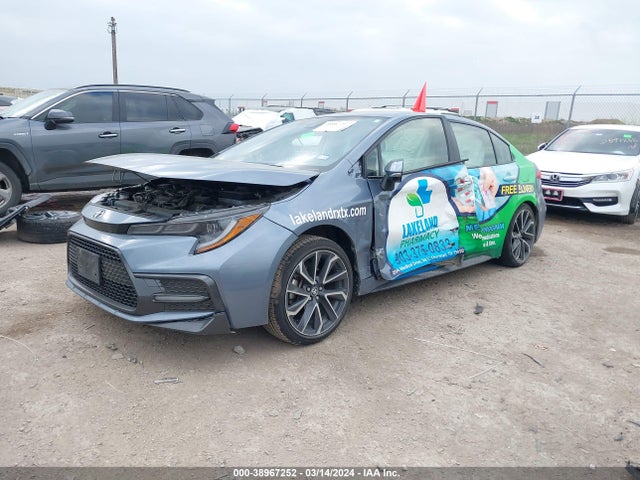 Toyota COROLLA SE 2022 JTDS4MCE4NJ090914 Image 2