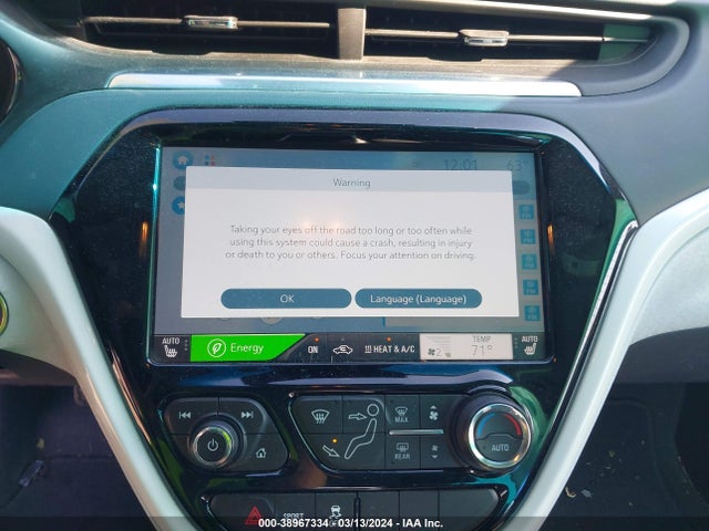 Chevrolet Bolt Ev Premier 2017 1G1FX6S04H4157727 Image 19