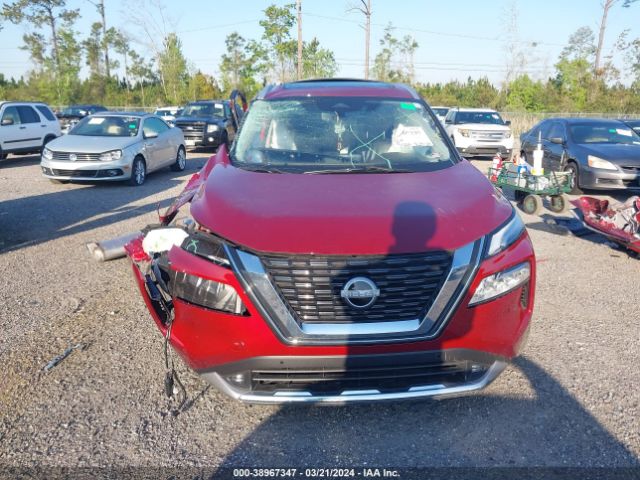 JN8BT3DC4NW119880 Nissan Rogue Platinum Fwd