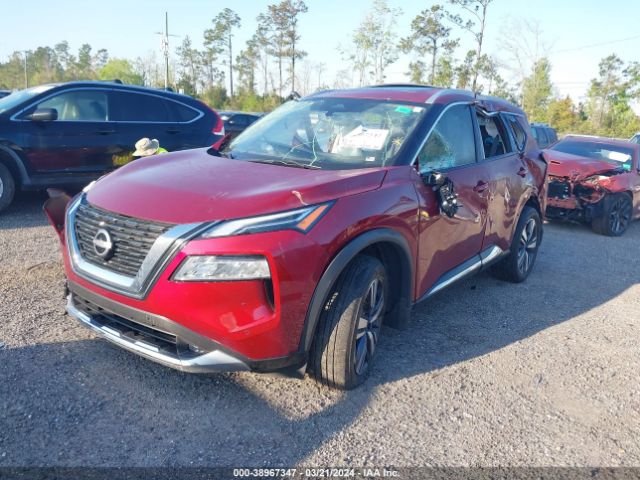 JN8BT3DC4NW119880 Nissan Rogue Platinum Fwd