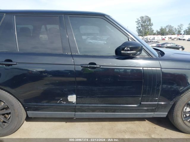 SALGR2RVXKA523921 Land Rover Range Rover 3.0l V6 Supercharged