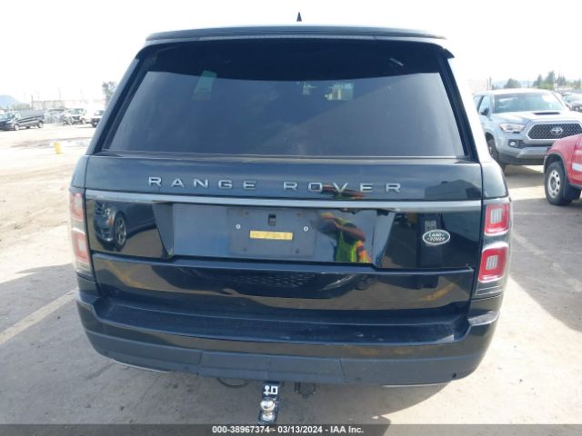 SALGR2RVXKA523921 Land Rover Range Rover 3.0l V6 Supercharged
