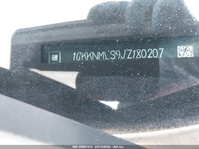 GMC Acadia Slt-1 2018 1GKKNMLS9JZ180207 Image 9