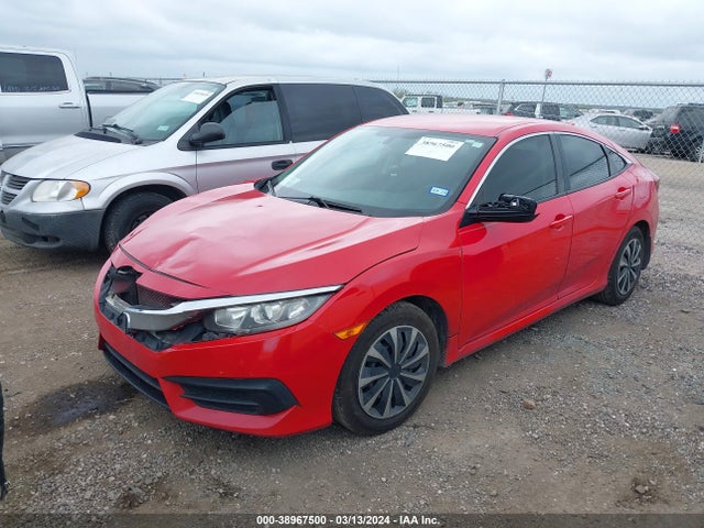 Honda Civic Lx 2018 2HGFC2F50JH609958 Image 2