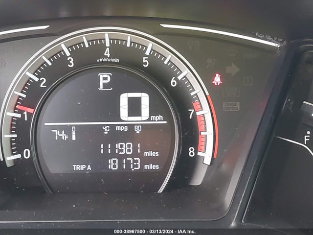 Honda Civic Lx 2018 2HGFC2F50JH609958 Image 7