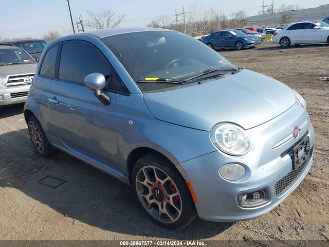 2013 FIAT 500 3C3CFFBR4DT560398 Photo 0