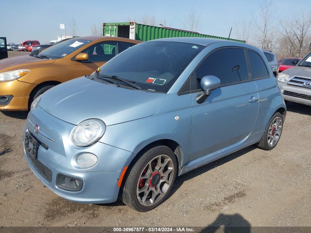 2013 FIAT 500 3C3CFFBR4DT560398 Photo 1