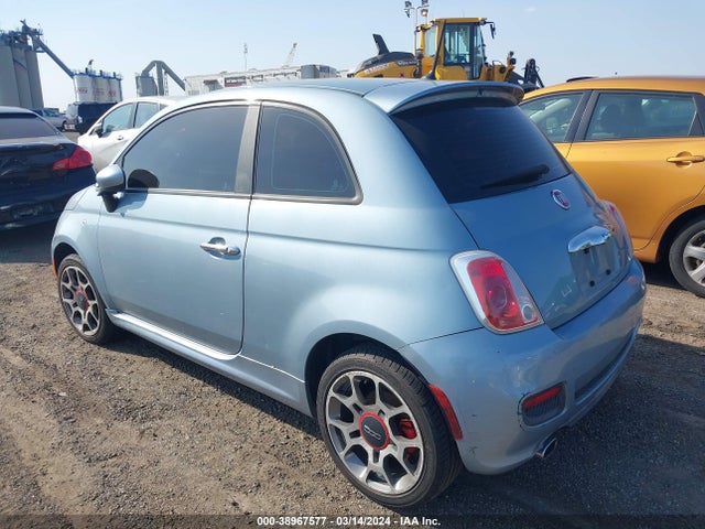 2013 FIAT 500 3C3CFFBR4DT560398 Photo 2