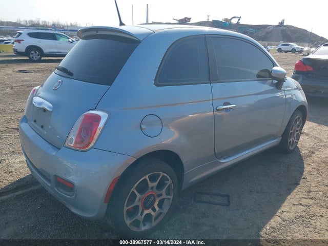 2013 FIAT 500 3C3CFFBR4DT560398 Photo 3