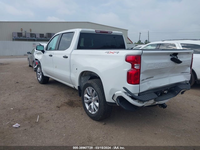 Chevrolet Silverado 1500 4wd  Short Bed Custom 2023 3GCPDBEK9PG231493 Image 3