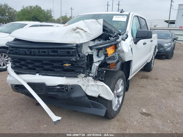 Chevrolet Silverado 1500 4wd  Short Bed Custom 2023 3GCPDBEK9PG231493 Image 6