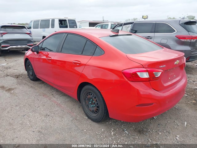 Chevrolet Cruze Ls Auto 2017 1G1BC5SM5H7216757 Image 3