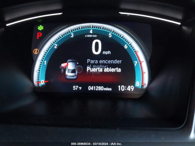 Honda CIVIC EX 2021 19XFC1F38ME203322 Image 7