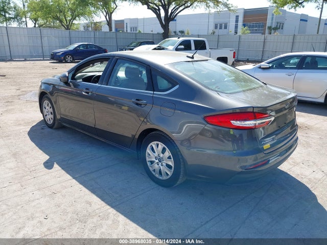 Ford FUSION S 2019 3FA6P0G7XKR287039 Image 3