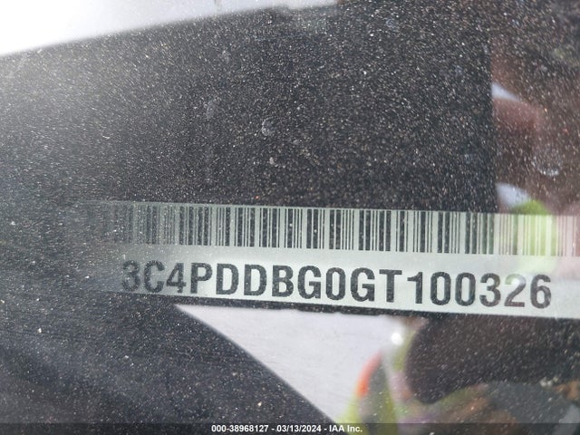 Dodge Journey Sxt 2016 3C4PDDBG0GT100326 Image 9