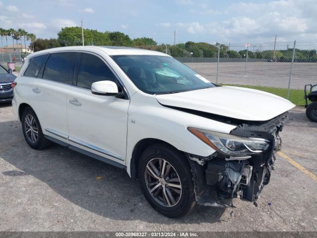Auction sale of the 2017 Infiniti Qx60, vin: 5N1DL0MN4HC541959, lot number: 38968327
