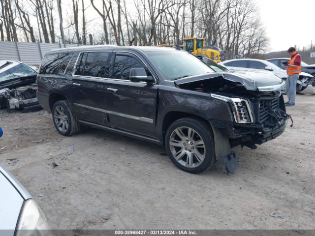 2015 Cadillac Escalade Esv Premium მანქანა იყიდება აუქციონზე, vin: 1GYS4TKJ5FR518771, აუქციონის ნომერი: 38968427