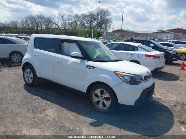 Aukcja sprzedaży 2015 Kia Soul, vin: KNDJN2A28F7225252, numer aukcji: 38968463