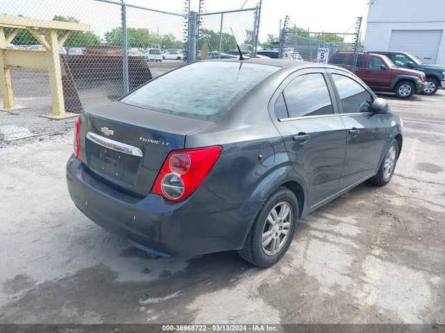 Chevrolet Sonic Lt Auto 2014 1G1JC5SH6E4229254 Image 4