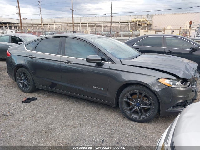 Ford Fusion Hybrid Se 2018 3FA6P0LU8JR161580 Image 1