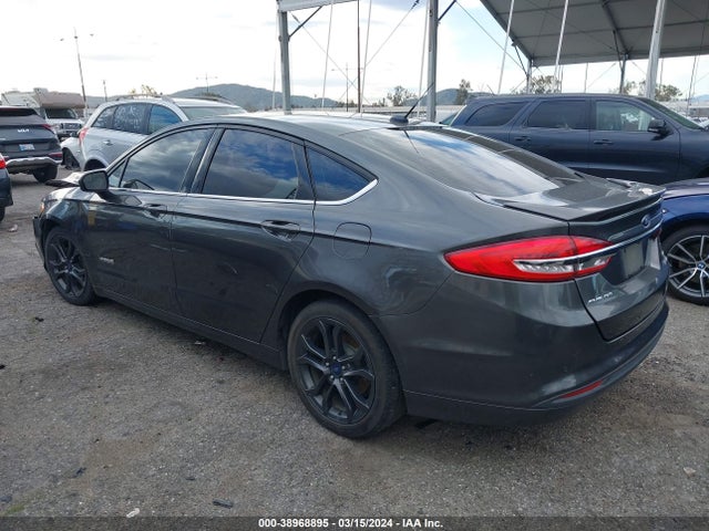 Ford Fusion Hybrid Se 2018 3FA6P0LU8JR161580 Image 3