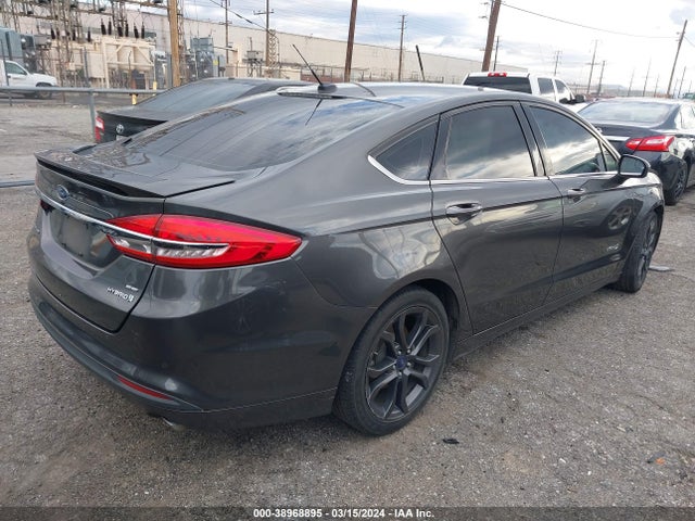 Ford Fusion Hybrid Se 2018 3FA6P0LU8JR161580 Image 4