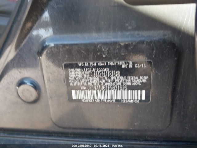 JF1VA1J61F9831626 Subaru Wrx Limited