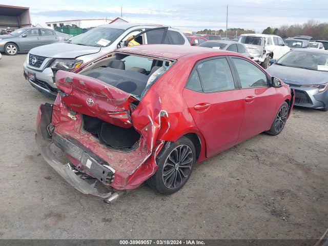 Toyota Corolla S Plus 2015 2T1BURHEXFC425354 Image 4
