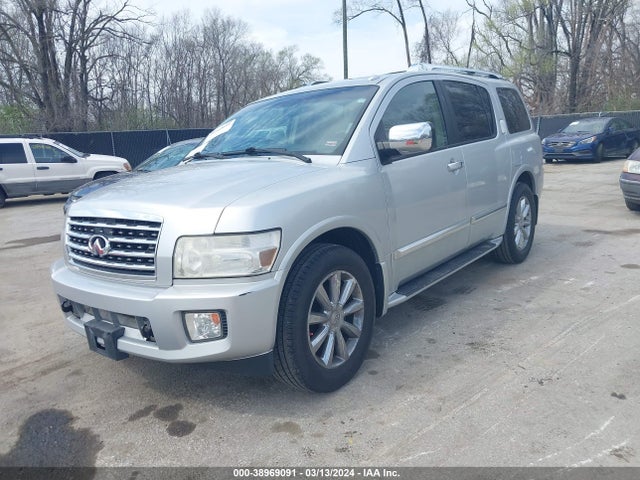 2010 Infiniti Qx56 მანქანა იყიდება აუქციონზე, vin: 5N3ZA0NE5AN906029, აუქციონის ნომერი: 38969091