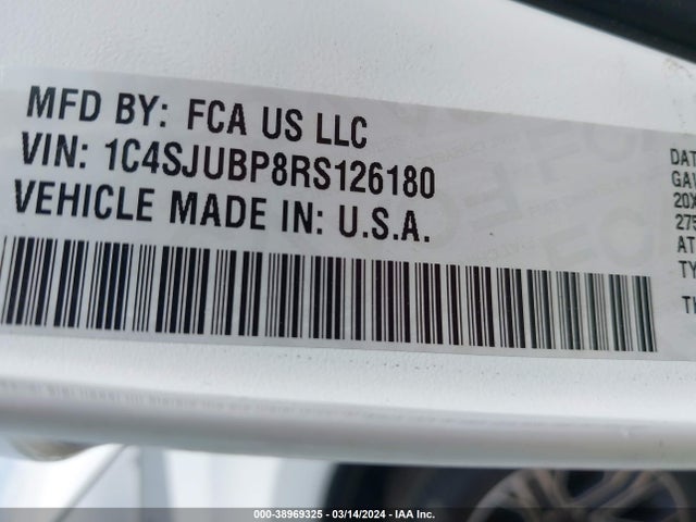 1C4SJUBP8RS126180 Jeep Wagoneer Series Ii 4x2