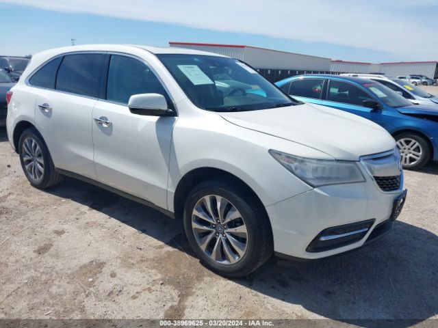 Aukcja sprzedaży 2016 Acura Mdx Technology   Acurawatch Plus Packages/technology Package, vin: 5FRYD3H41GB008926, numer aukcji: 38969625
