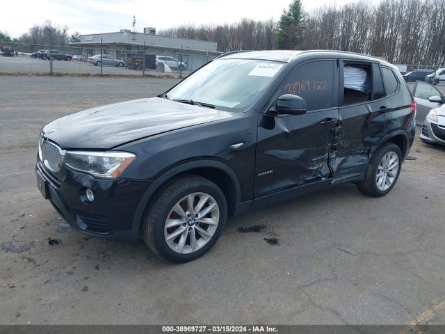 BMW X3 Xdrive28i 2017 5UXWX9C32H0W72233 Image 2