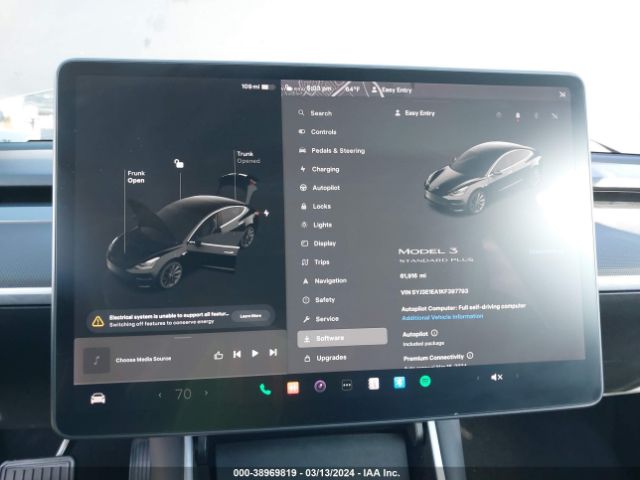5YJ3E1EA1KF397793 Tesla Model 3 Long Range/mid Range/standard Range/standard Range Plus
