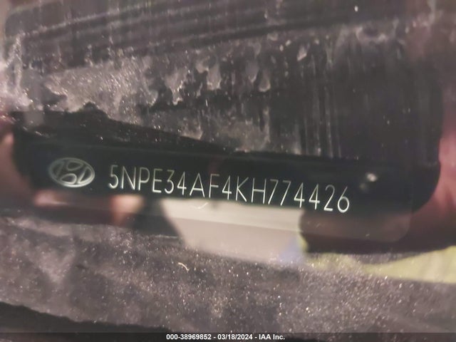 Hyundai SONATA SEL 2019 5NPE34AF4KH774426 Image 9