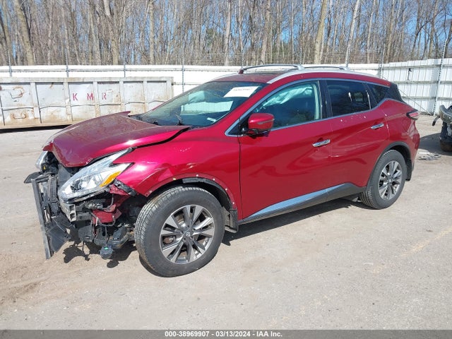 Nissan MURANO SL 2016 5N1AZ2MH1GN163805 Image 2
