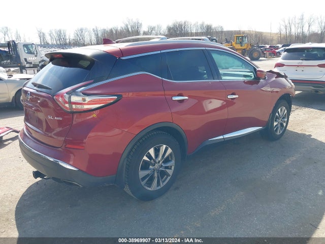 Nissan MURANO SL 2016 5N1AZ2MH1GN163805 Image 4