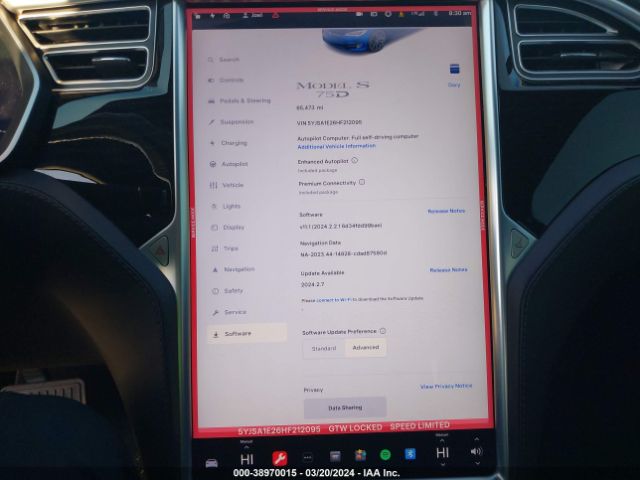 5YJSA1E26HF212095 Tesla Model S 100d/60d/75d/90d/p100d