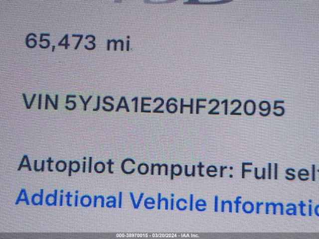 5YJSA1E26HF212095 Tesla Model S 100d/60d/75d/90d/p100d