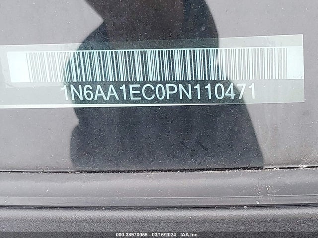 Nissan Titan Sv 4x4 2023 1N6AA1EC0PN110471 Image 9