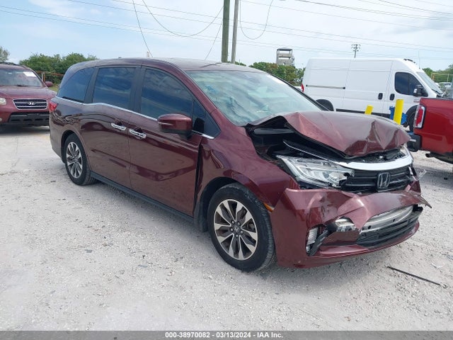 Honda Odyssey Ex-l 2021 5FNRL6H77MB005223 головне зображення