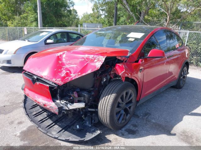 2022 TESLA MODEL X 7SAXCAE51NF344576 Photo 1