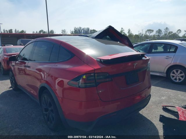 2022 TESLA MODEL X 7SAXCAE51NF344576 Photo 2