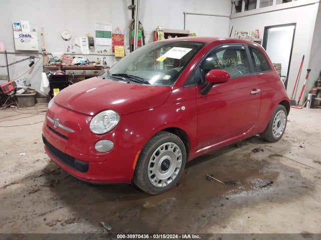 2012 FIAT 500 3C3CFFAR6CT383708 Photo 1