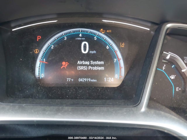 Honda CIVIC EX 2020 19XFC1F39LE219544 Image 7