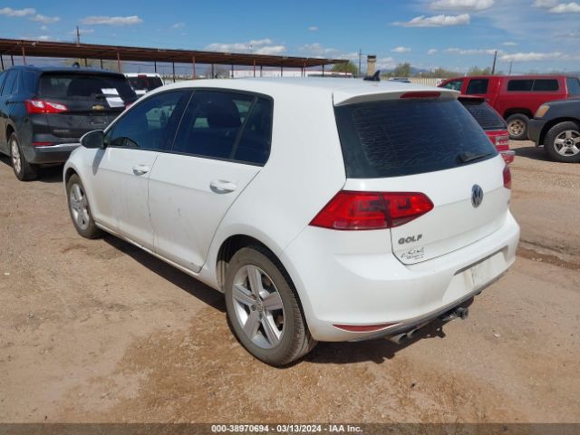 3VW217AU5HM013669 Volkswagen Golf Tsi S 4-door/tsi Se 4-door/tsi Sel 4-door/tsi Wolfsburg Edition 4-door