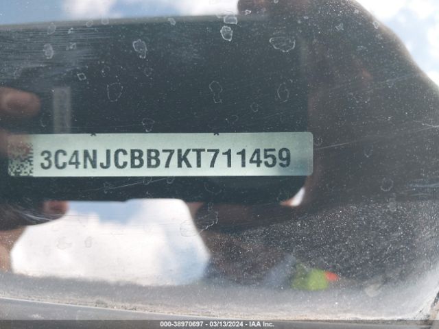 3C4NJCBB7KT711459 Jeep Compass Sun And Wheel Fwd