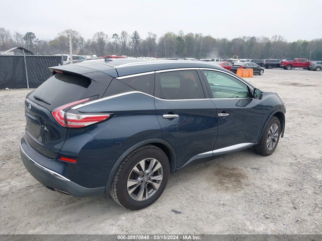 Nissan MURANO SL 2015 5N1AZ2MG7FN236021 Image 4