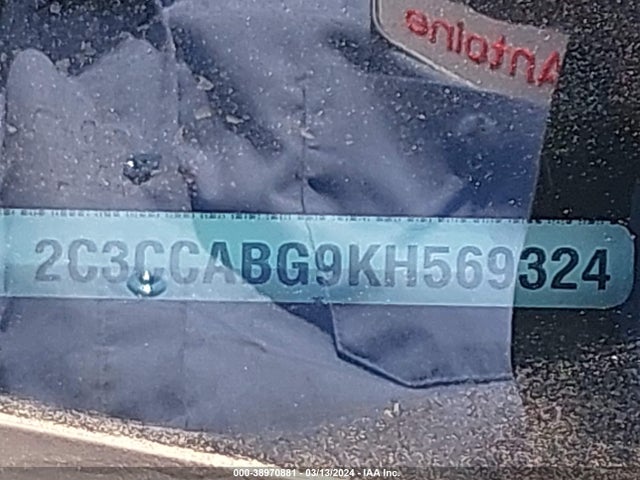2C3CCABG9KH569324 Chrysler 300 300s