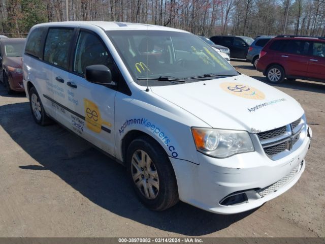 Продажа на аукционе авто 2014 Dodge Grand Caravan American Value Pkg, vin: 2C4RDGBG8ER316807, номер лота: 38970882